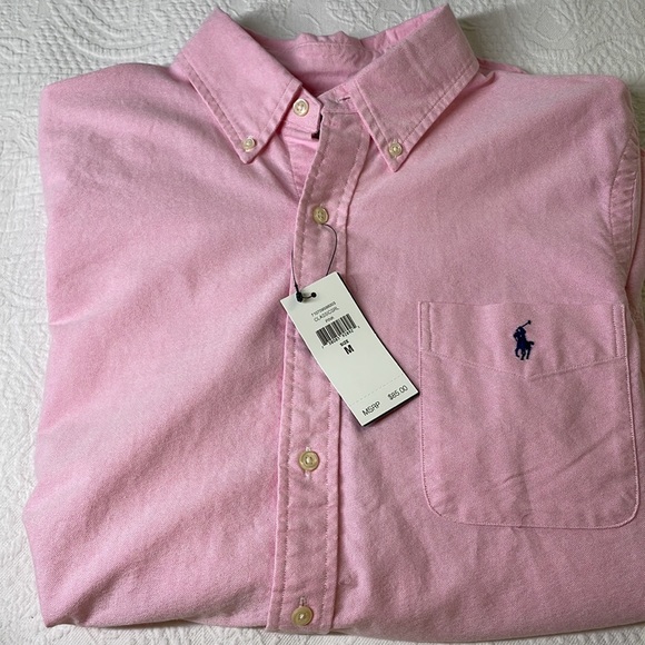 Ralph Lauren Shirts Nwt Ralph Lauren Classic Fit Pink Mens Button